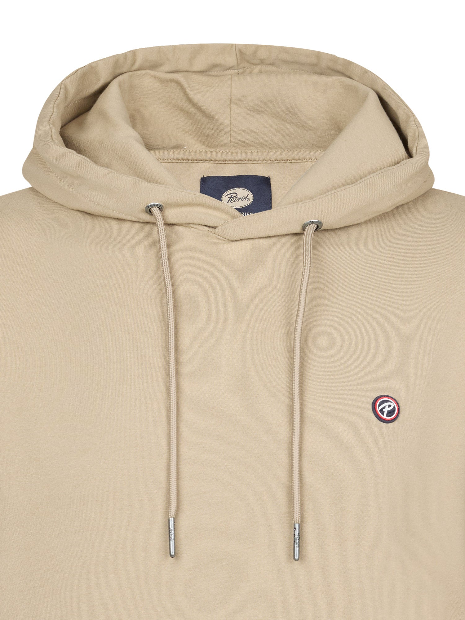 Petrol Industries Men Sweater Hooded Regular Fit Light Tan