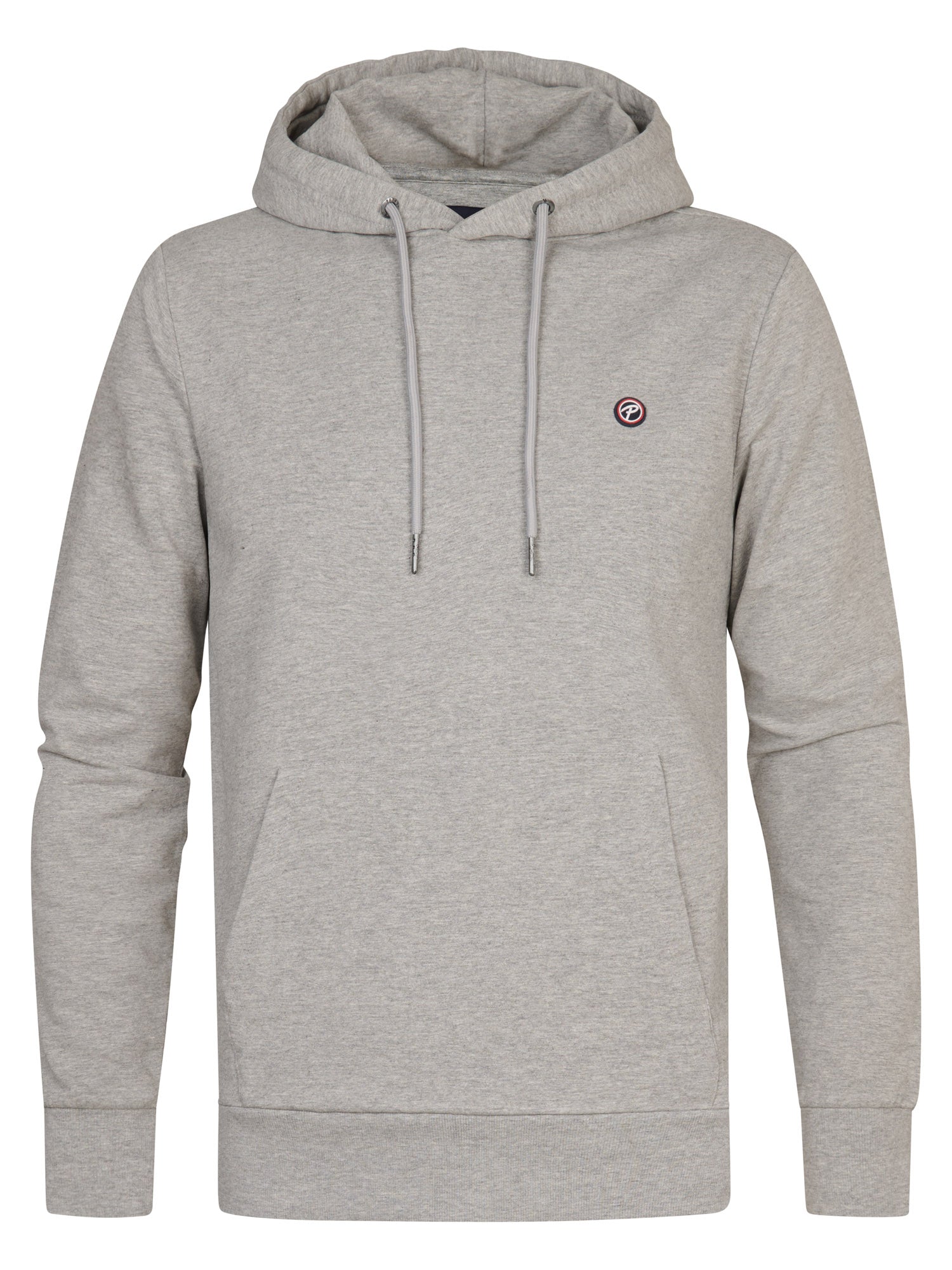 Petrol Industries Men Sweater Hooded Regular Fit Light Grey Melee