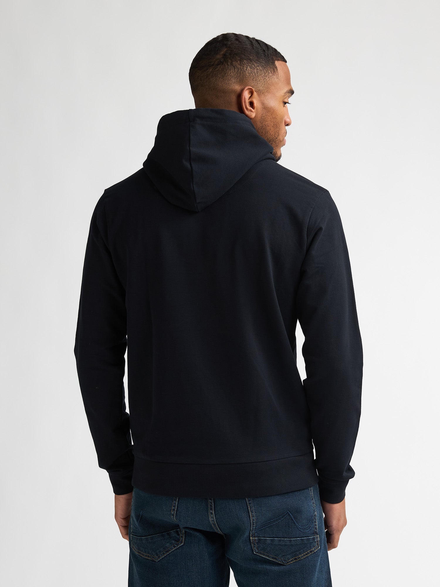 Petrol Industries Men Sweater Hooded Regular Fit Black