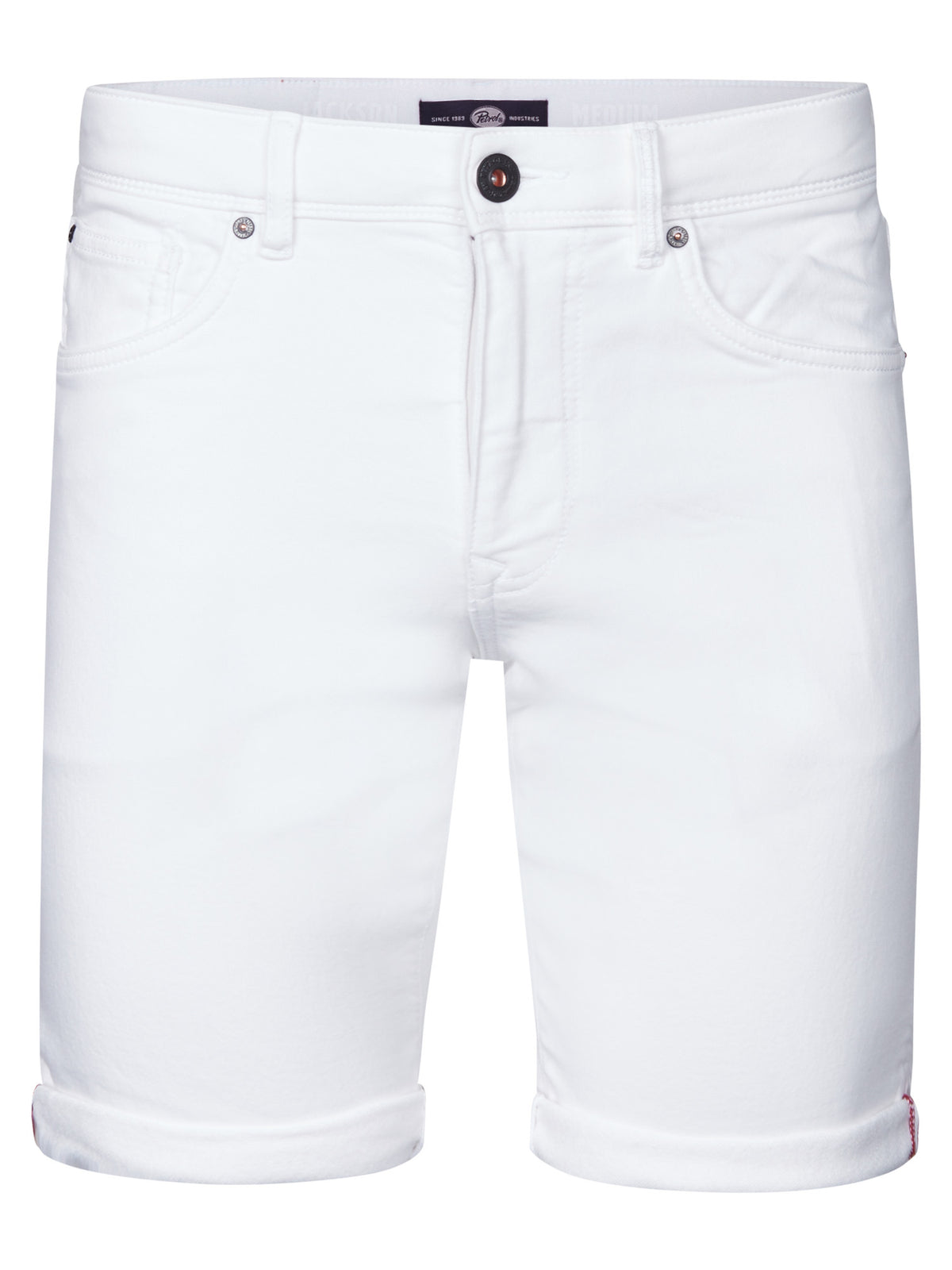Petrol Industries Men Shorts Denim Slim Fit Bright White