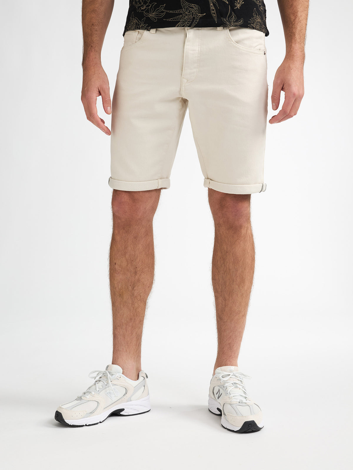 Petrol Industries Men Shorts Denim Slim Fit Seashell