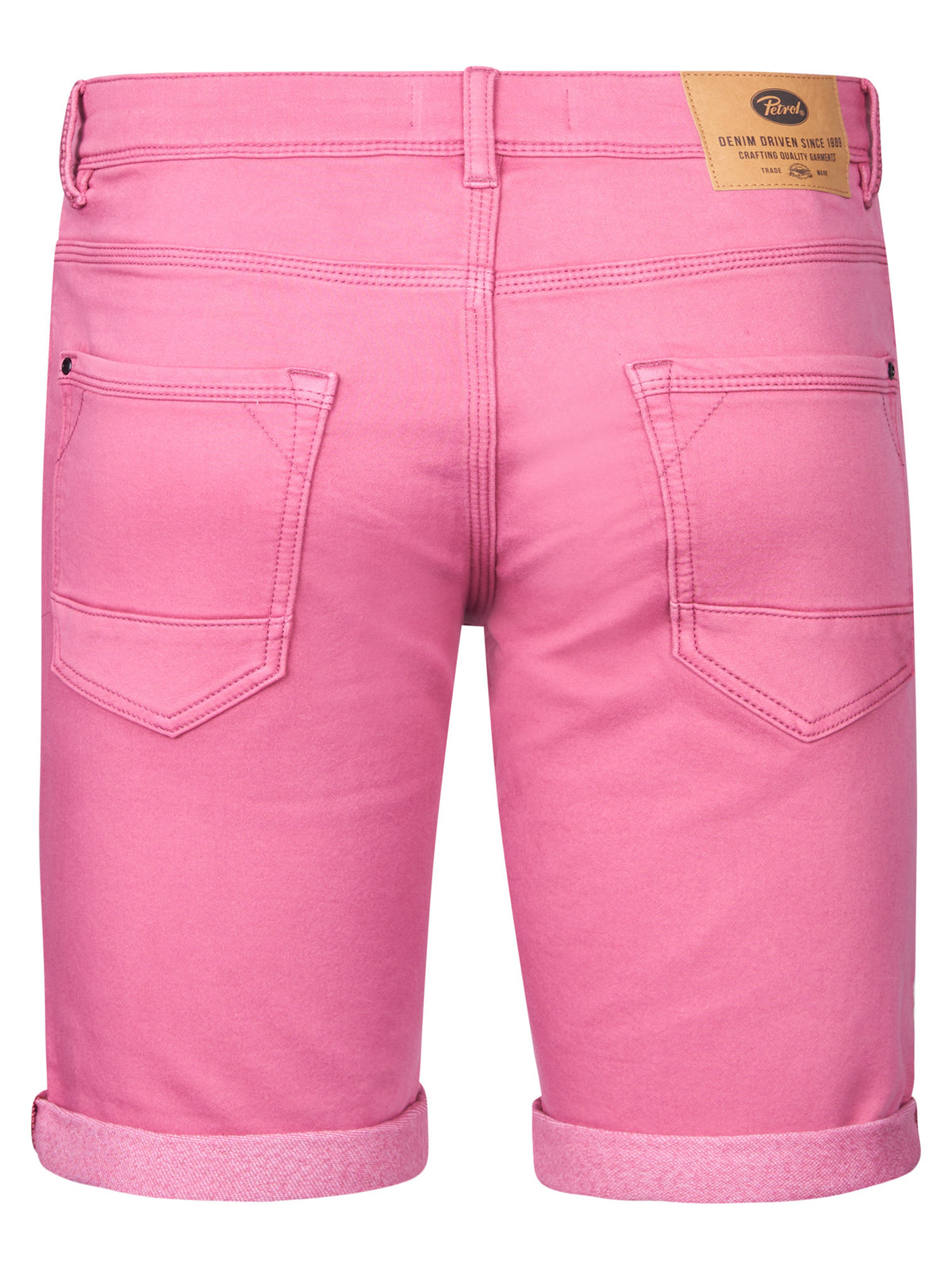 Petrol Industries Men Shorts Denim Slim Fit Dusty Plum