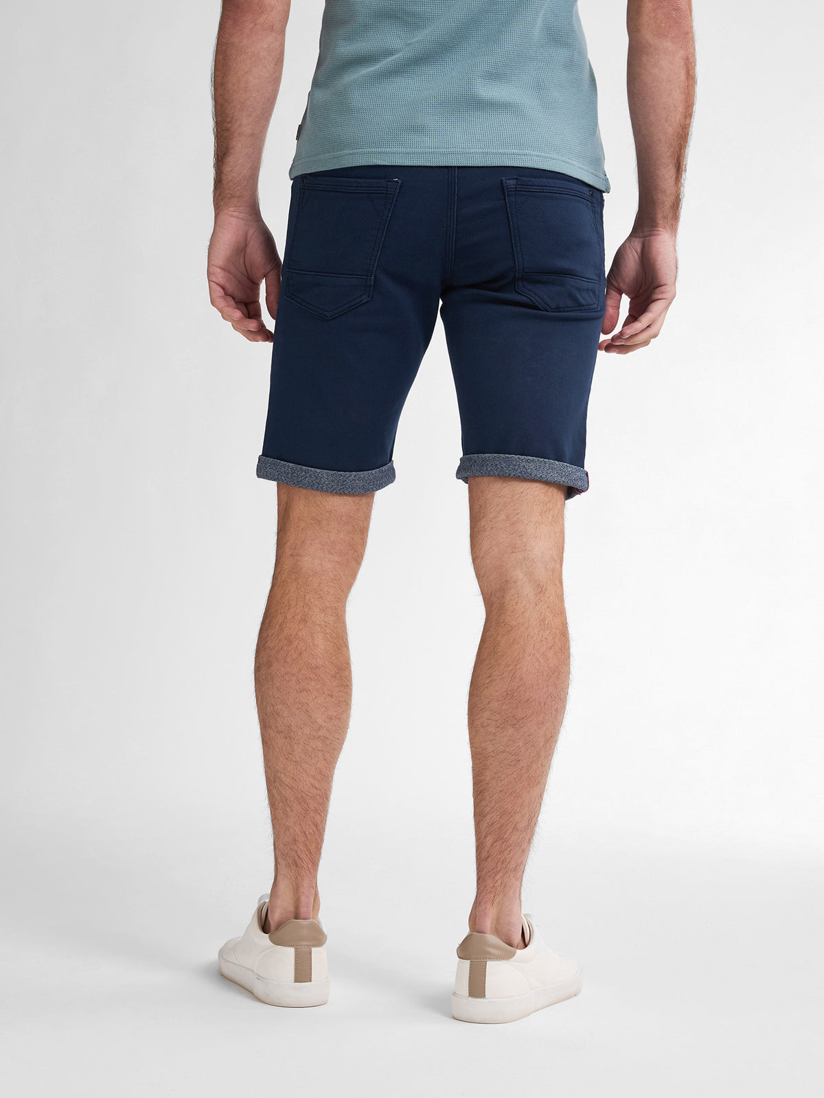 Petrol Industries Men Shorts Denim Slim Fit Navy Blue