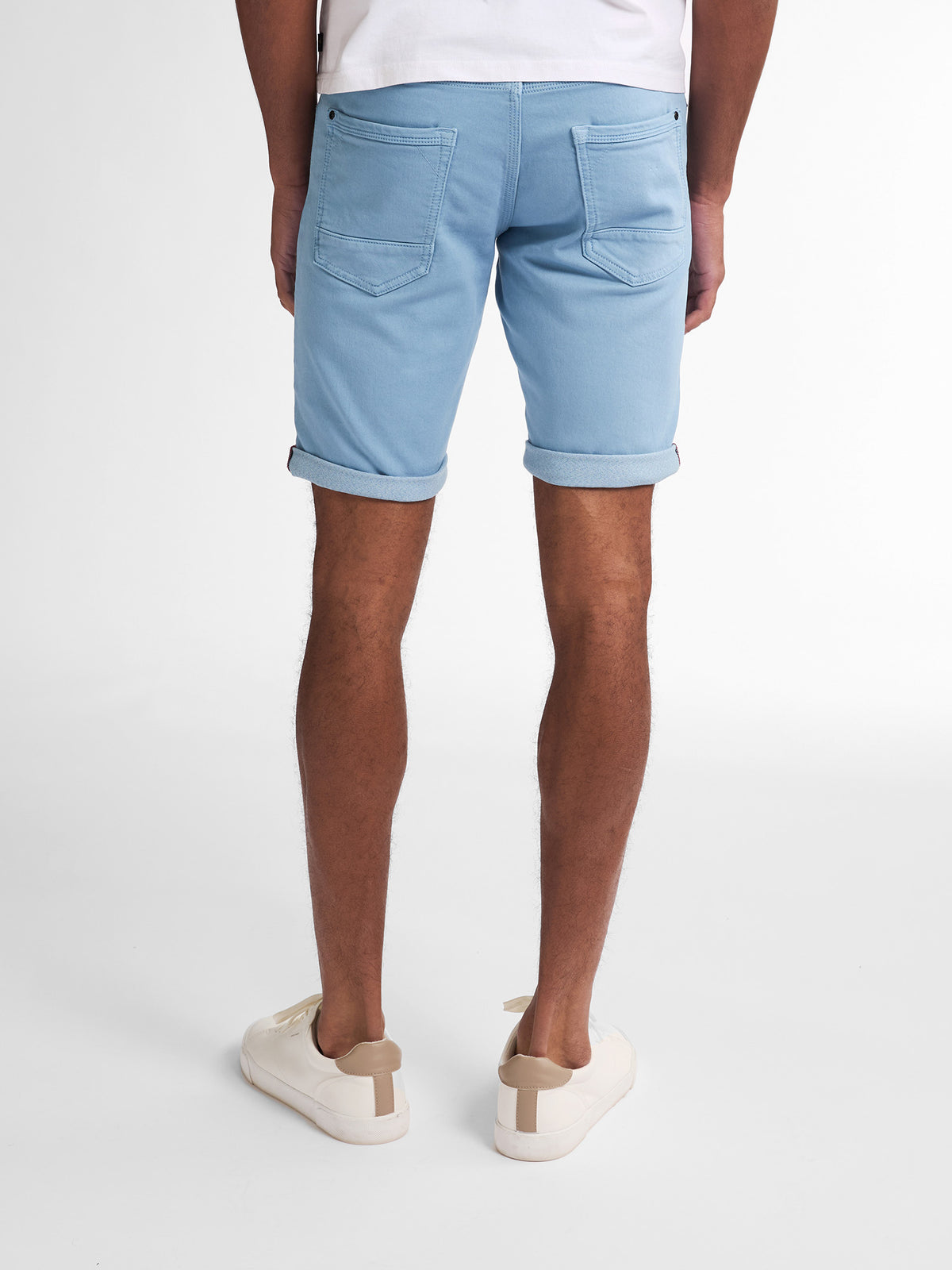 Petrol Industries Men Shorts Denim Slim Fit Pale Blue