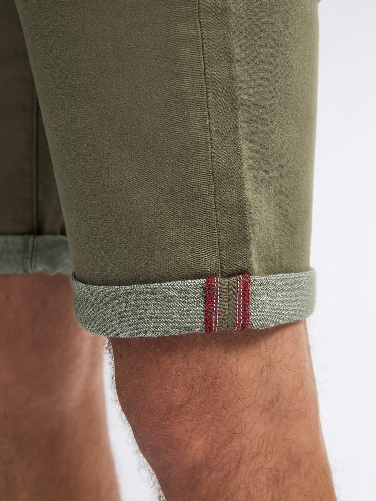 Petrol Industries Men Shorts Denim Slim Fit Dusty Army