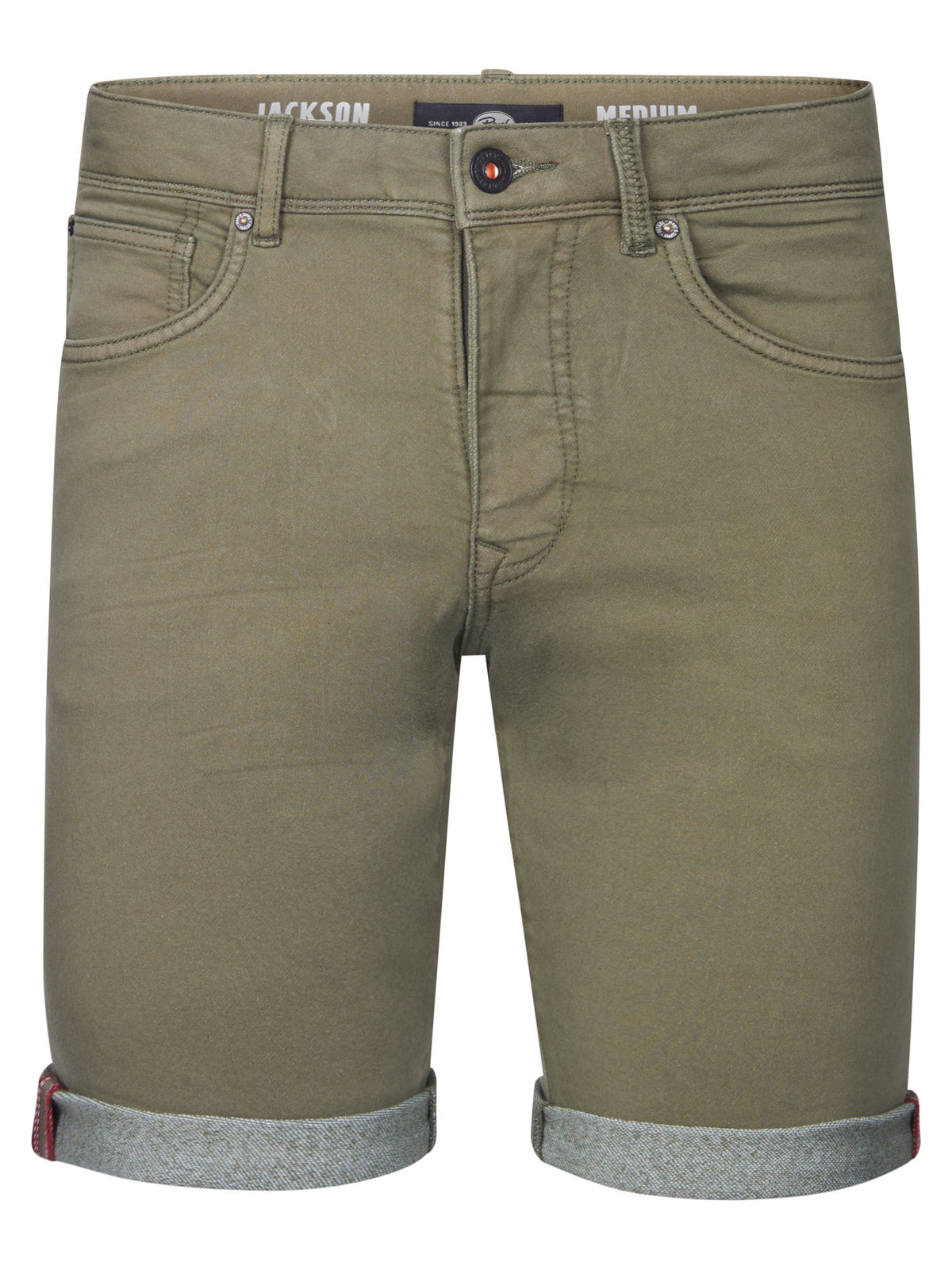 Petrol Industries Men Shorts Denim Slim Fit Dusty Army