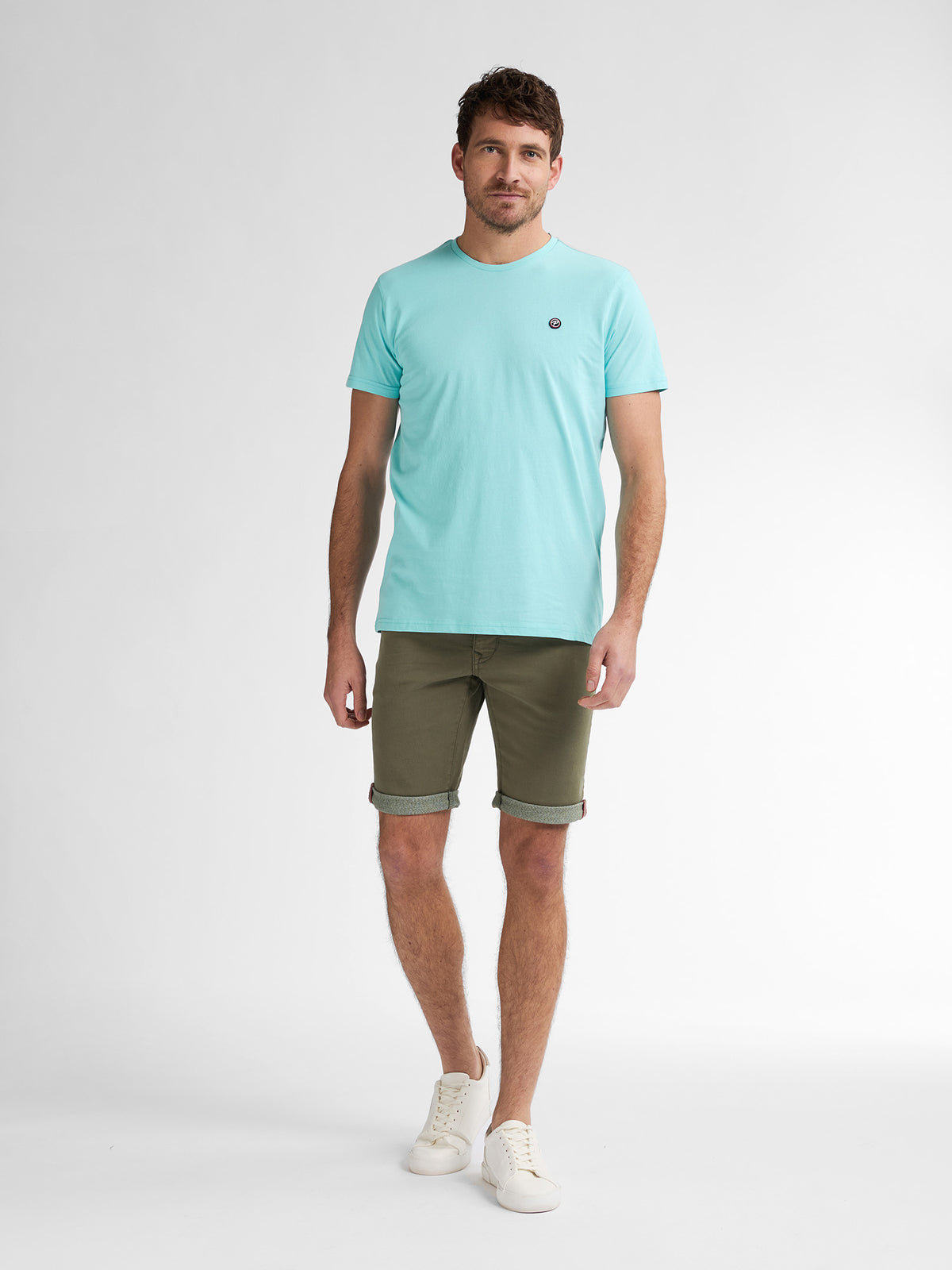Petrol Industries Men Shorts Denim Slim Fit Dusty Army