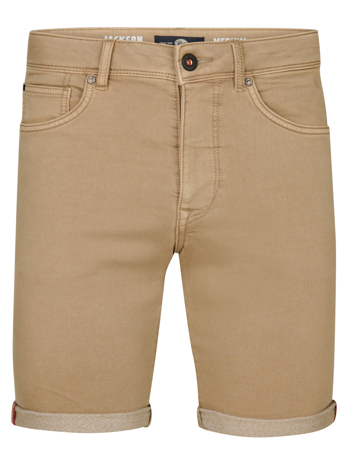 Petrol Industries Men Shorts Denim Slim Fit Light Tan