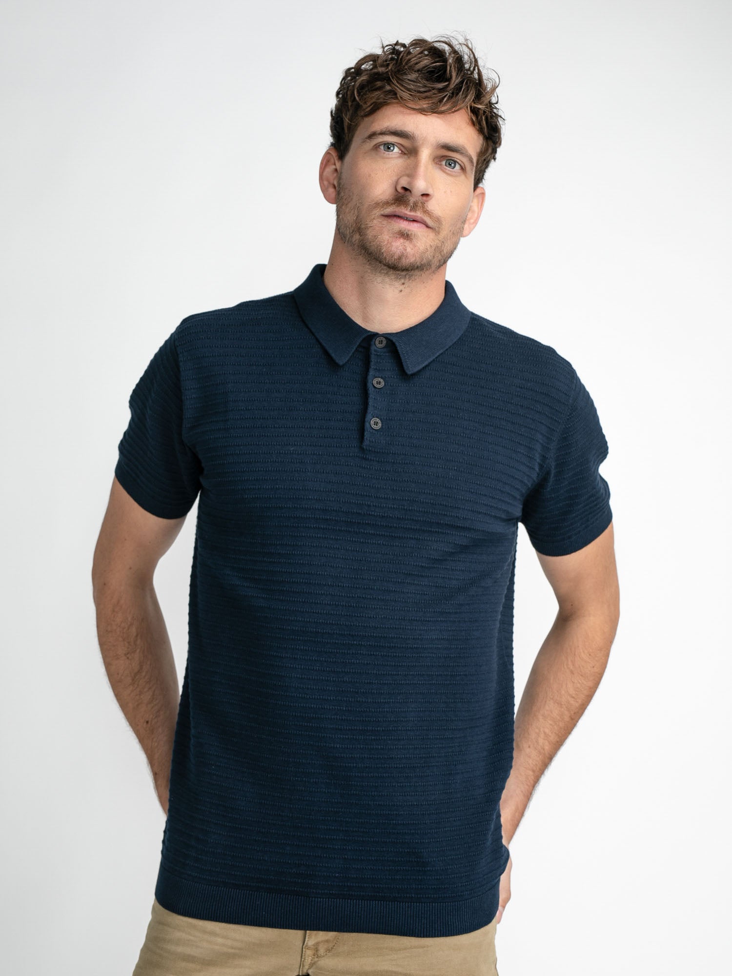 Knitted polo shirt | Official Petrol Industries® webshop