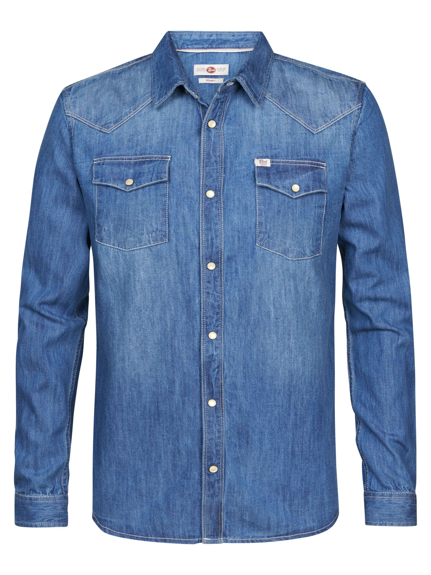Denim overhemd
